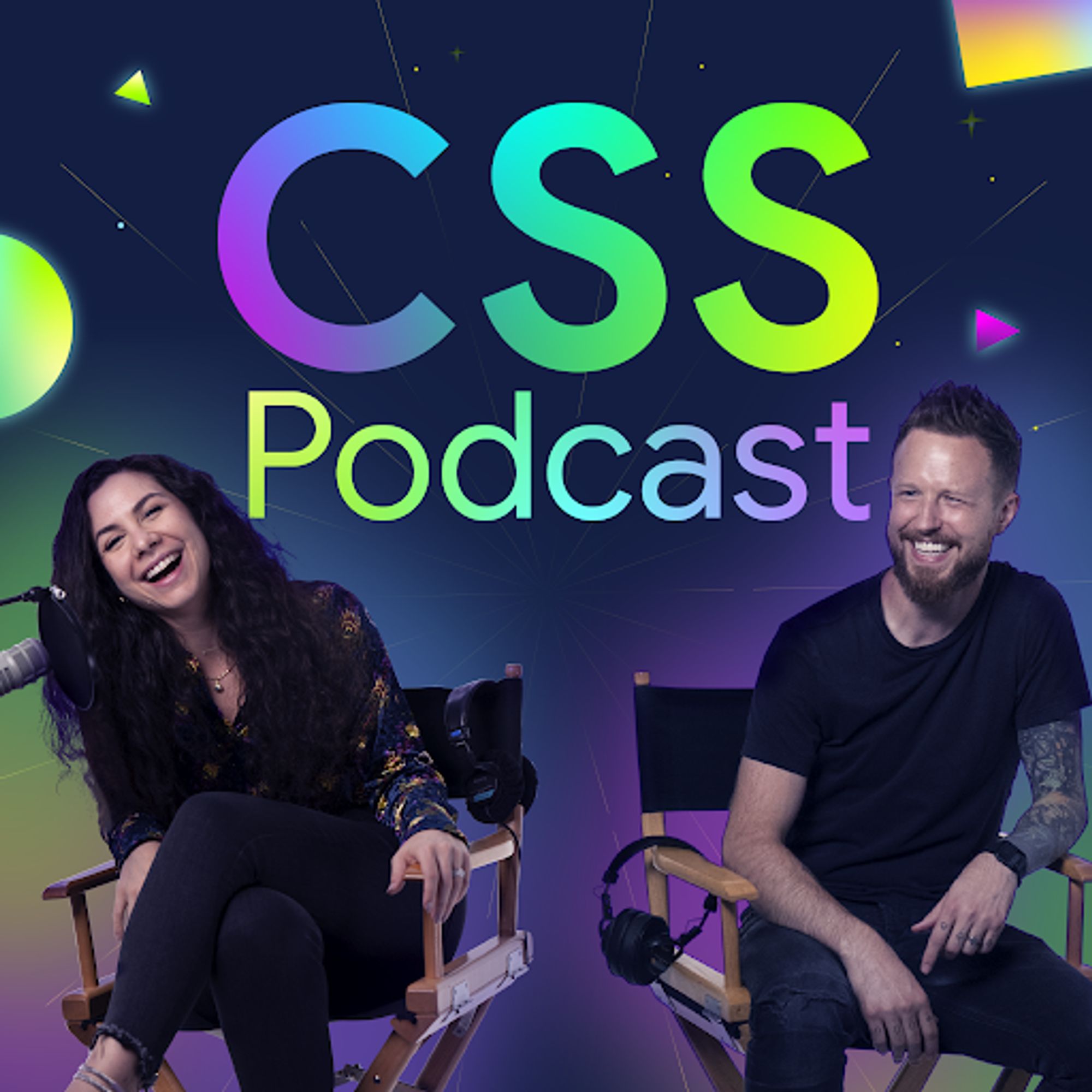Una and I on the cover of our show.